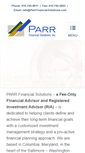 Mobile Screenshot of parrfinancialsolutions.com